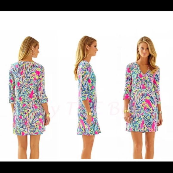 Lilly Pulitzer dress Rossmore PALM READER print - Picture 6 of 9